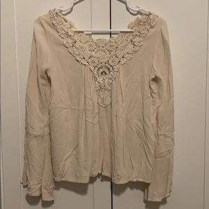 Cream colored top